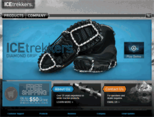 Tablet Screenshot of icetrekkers.com